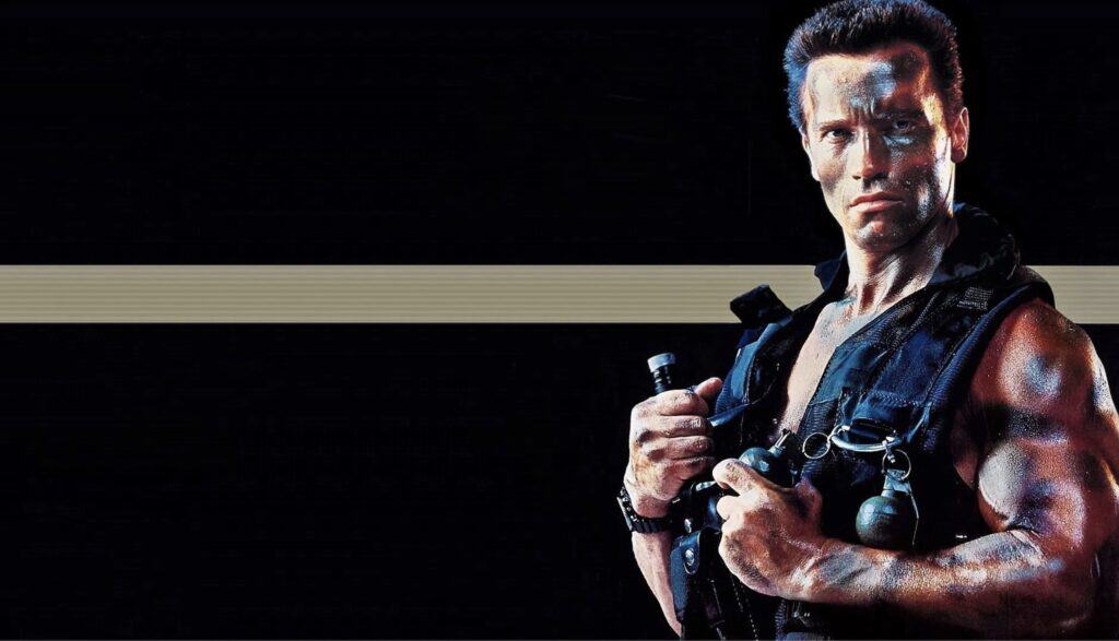 Schwarzenegger i Commando (1985)