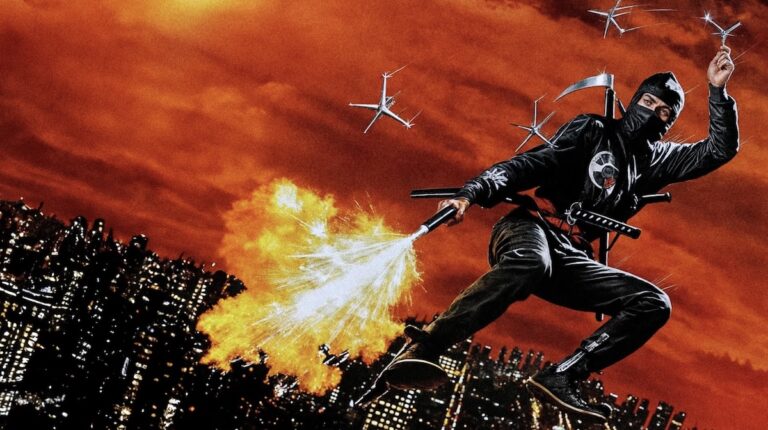 Frå posteren av Revenge of the Ninja (1983)