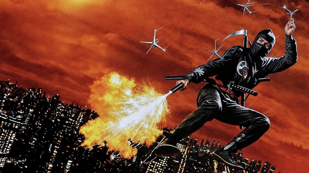 Frå posteren av Revenge of the Ninja (1983)