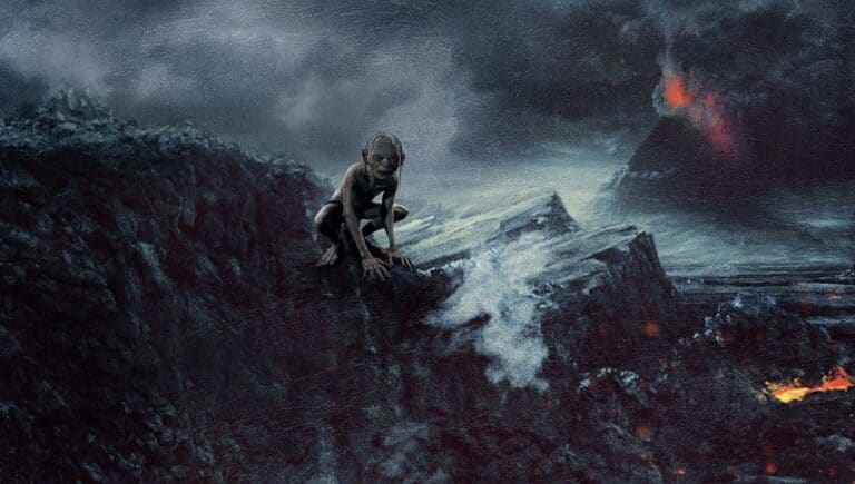 Gollum i Peter Jacksons Lord of the Rings-trilogi