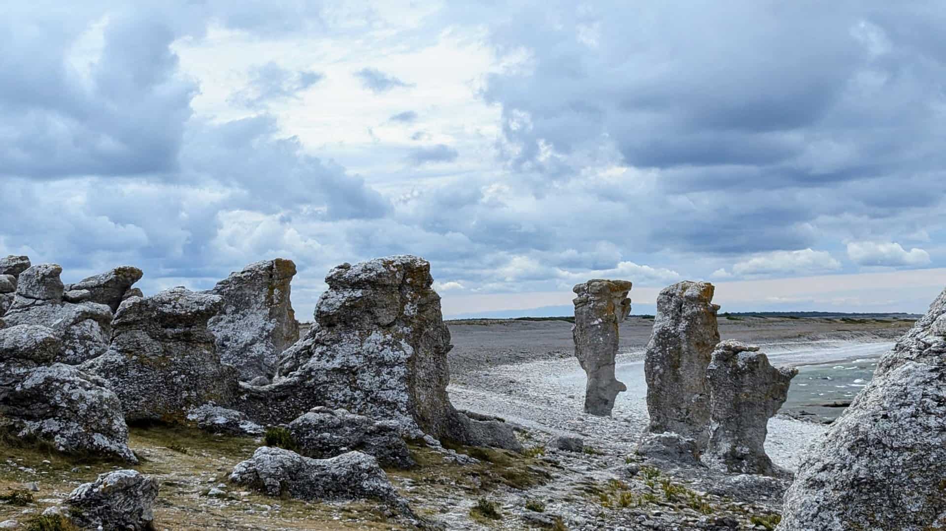 Raukar på Gotland