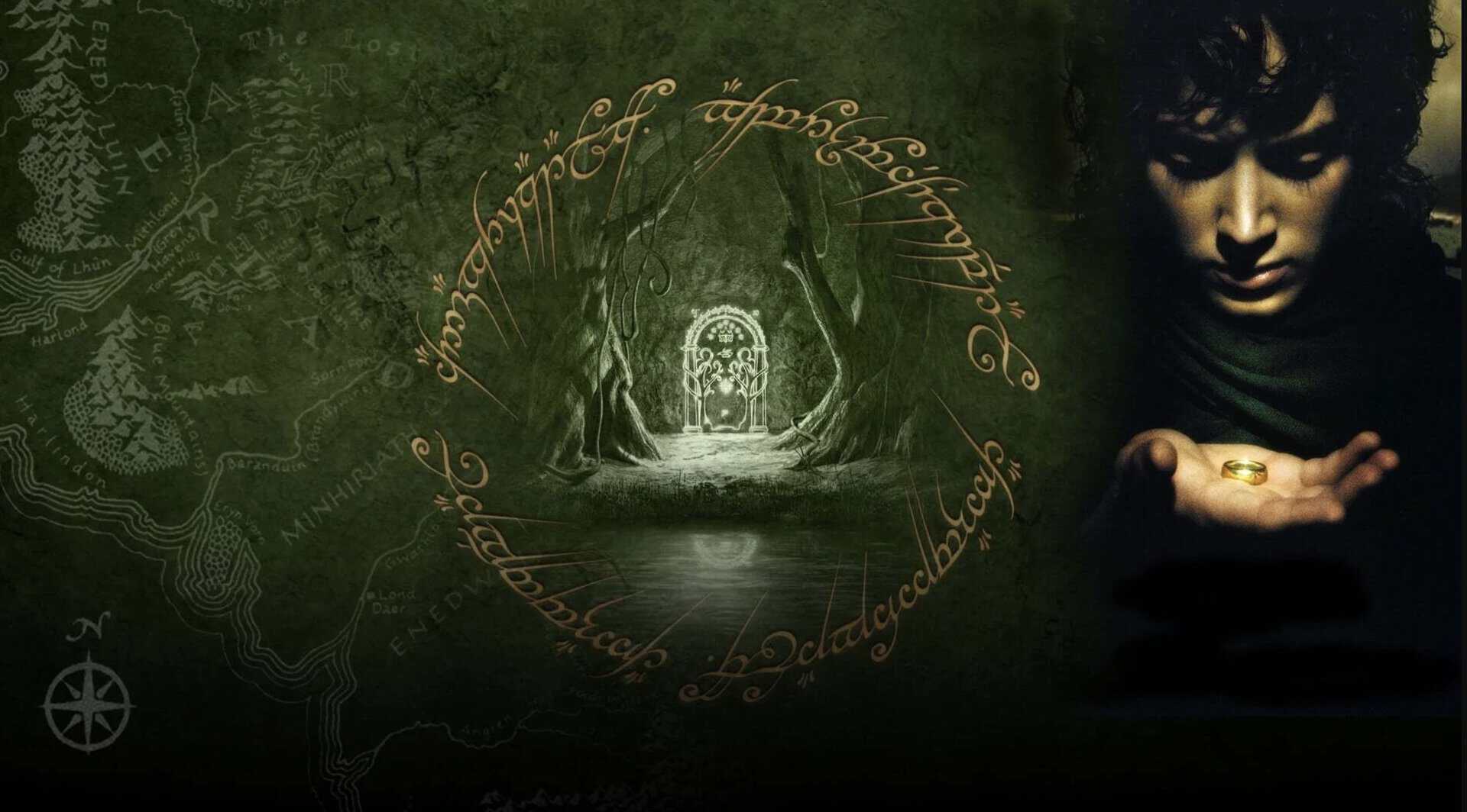 Ein alternativ Poster av LOTR: The Fellowship of the Ring