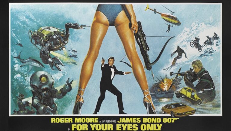 Roger Moore i For Your Eyes Only (1981)