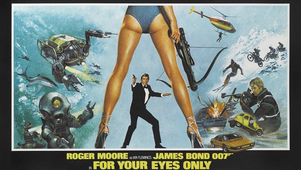 Roger Moore i For Your Eyes Only (1981)