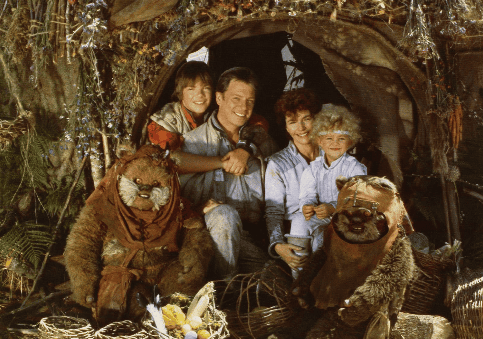 Eventyrfilm på åttitallet Star Wars: Ewoks (Caravan of Courage / Battle for Endor): © Lucasfilm Ltd.