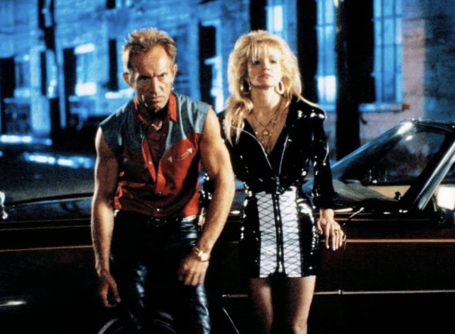 Lance Henriksen og Ellen Barkin i Johnny Handsome