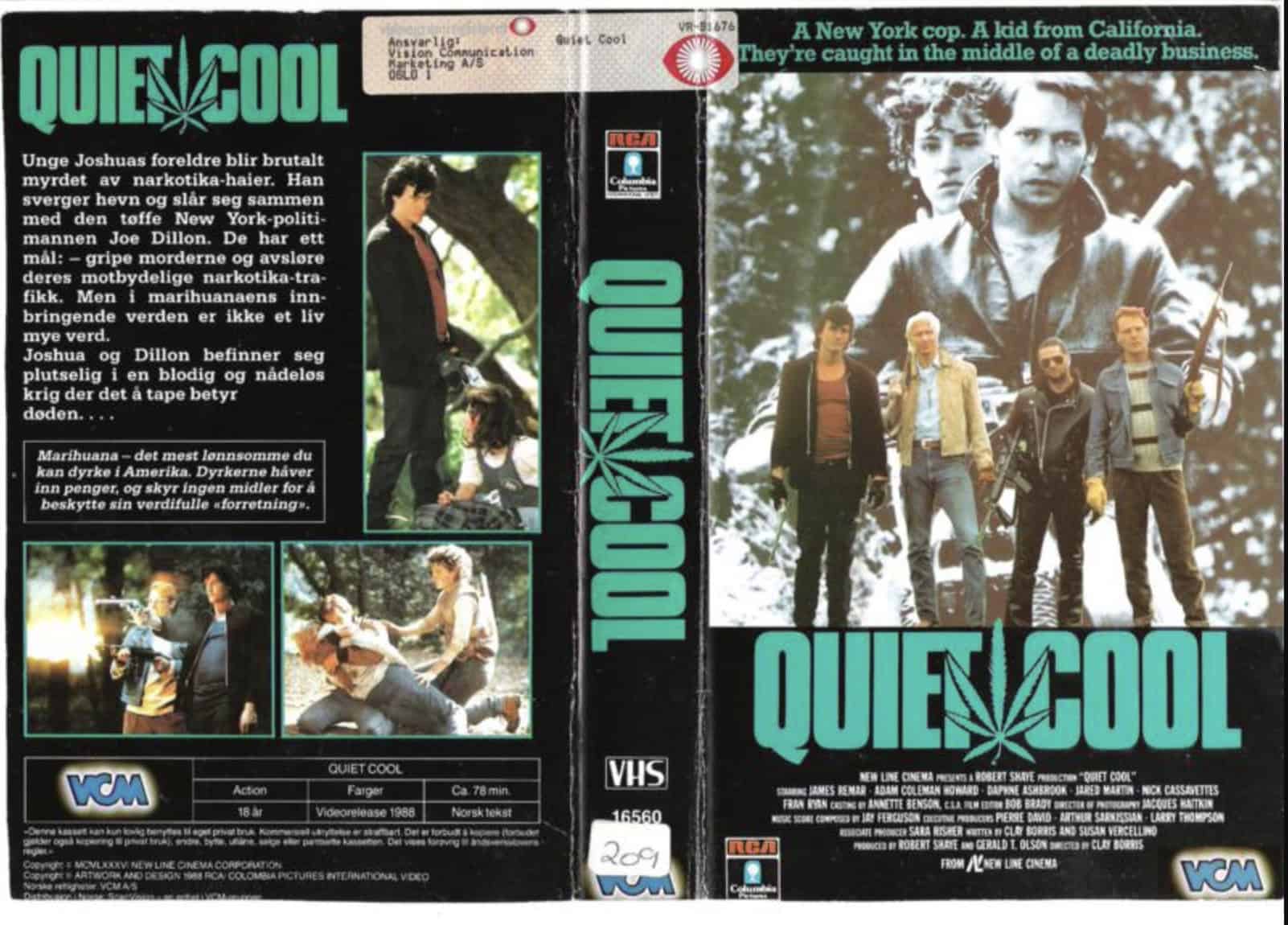 Quiet Cool VHS cover
