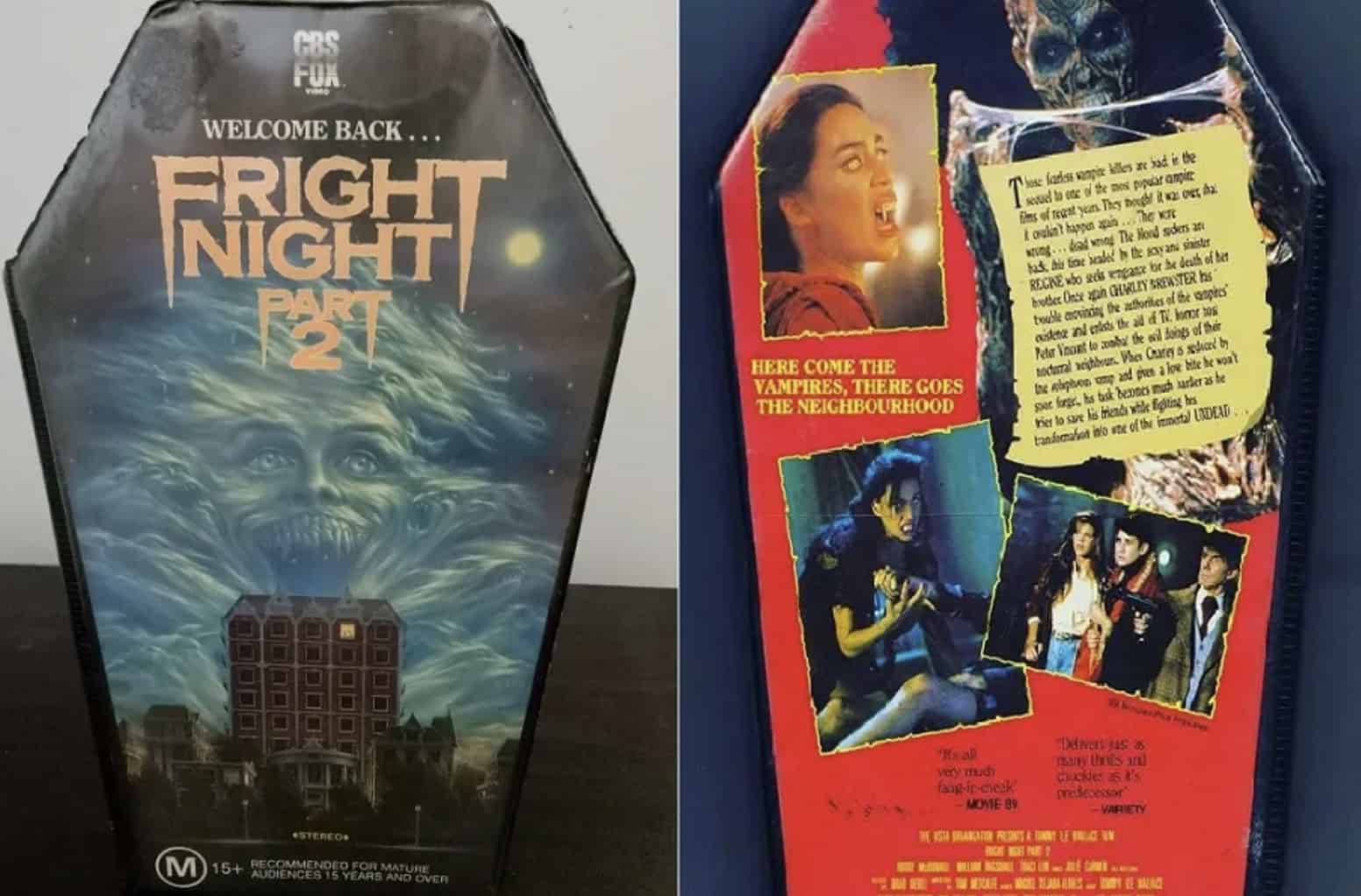 Fright Night 2 Kistecover på VHS