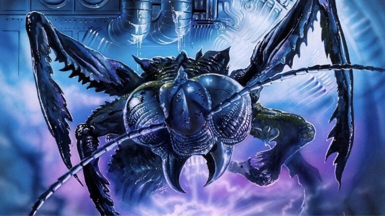 Poster av filmen Blue Monkey 1987