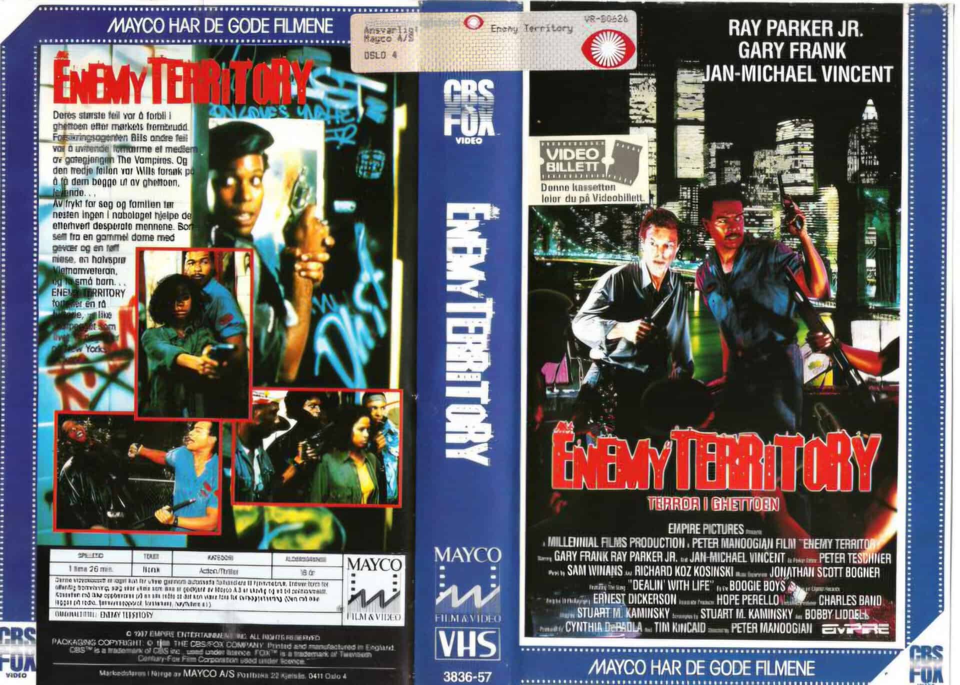 VHS Enemy Territory (1987)