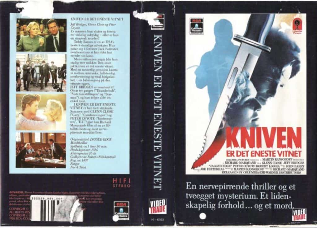 Psykologisk thriller 80-tallet