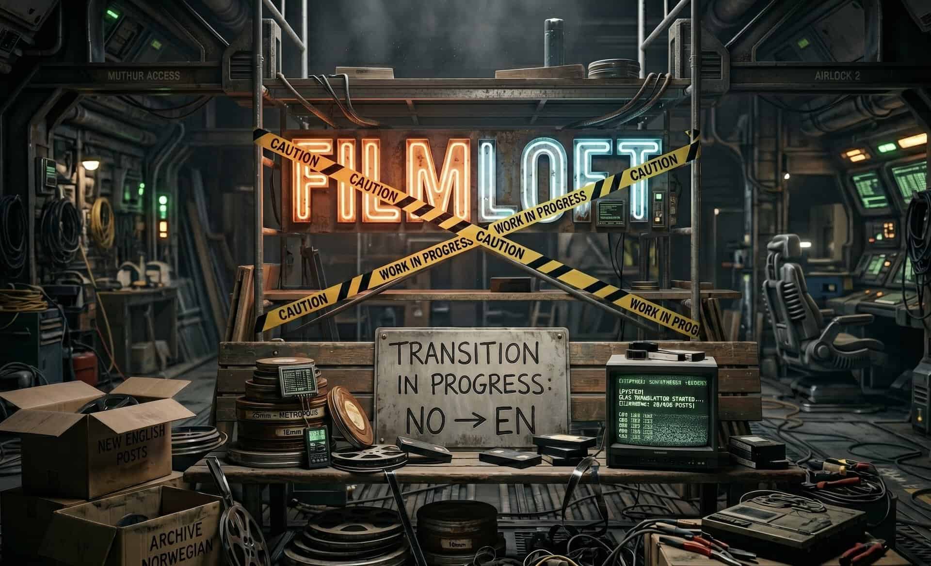 Filmloft Under Construction