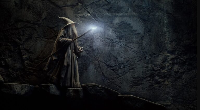 Gandalf i Lord of The Rings. Mines of Mora