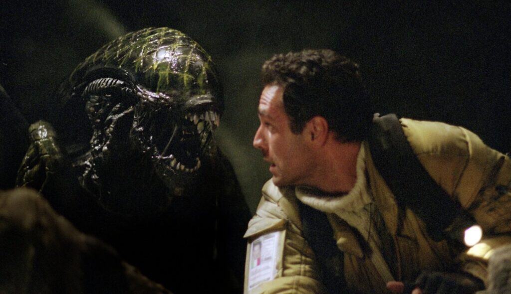 Alien møter Mennesket i filmen AVP