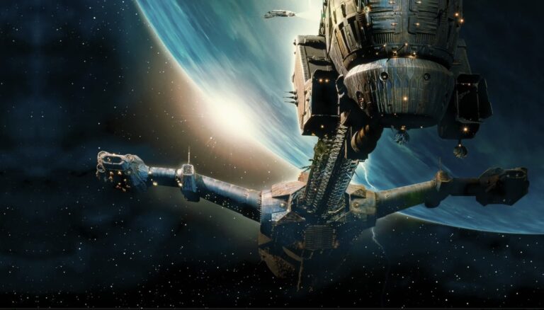 Event Horizon (1997) Filmplakaten av sci-fi skrekkfilmen