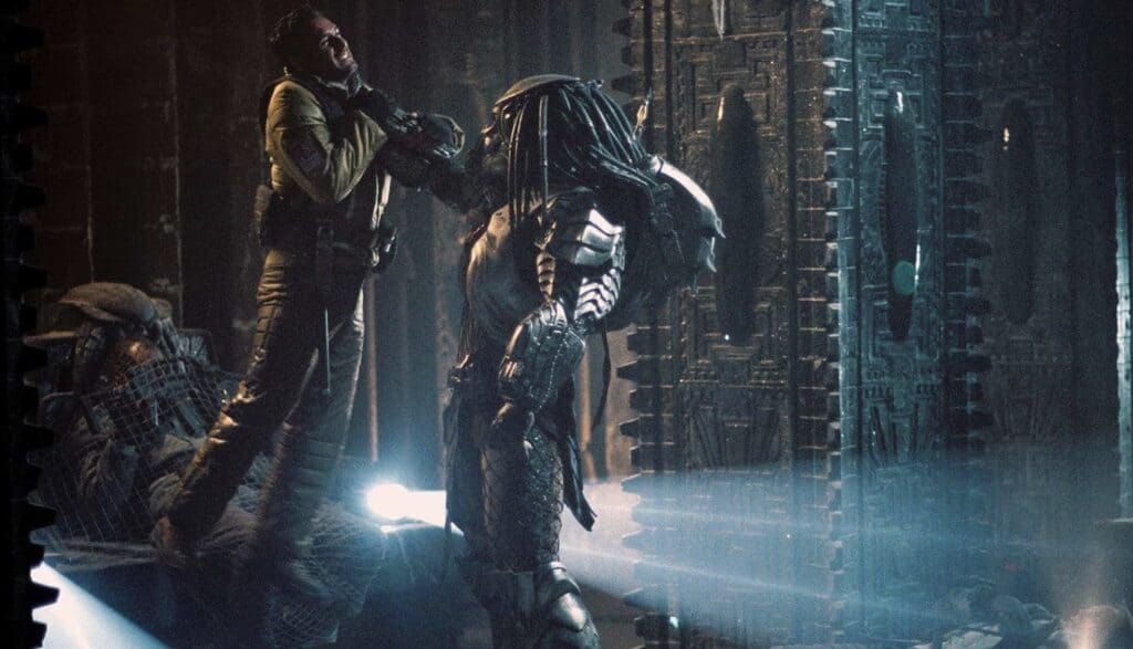 Predator møter Menneske i filmen AVP