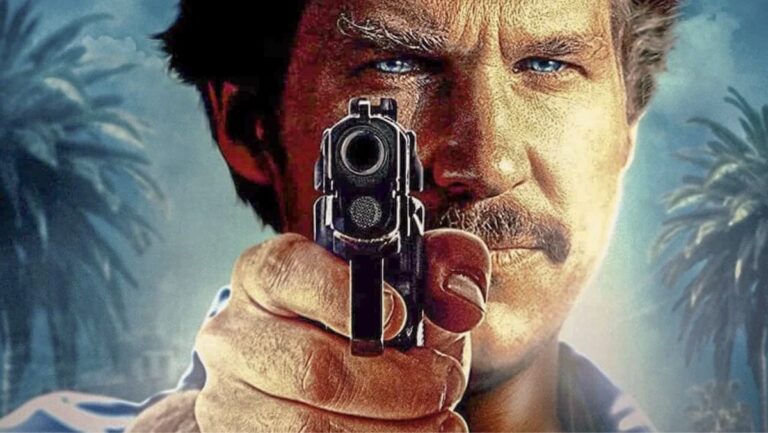 Alternativ filmposter av thrilleren 8 Million Ways To Die med Jeff Bridges