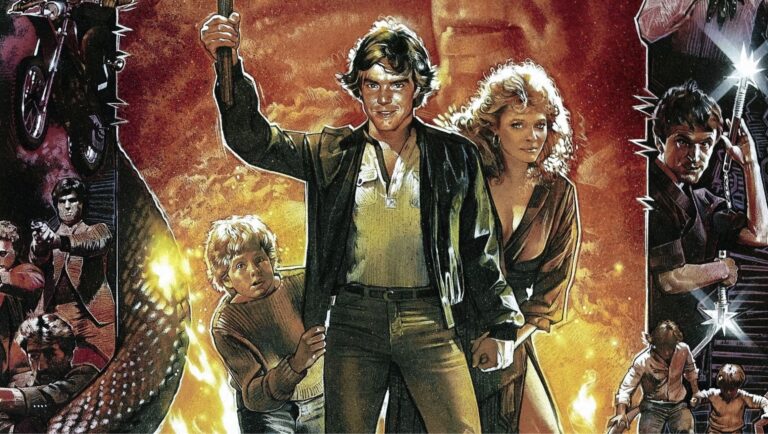Posteren av filmen Dreamscape frå 1984