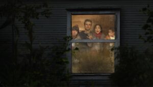 Poster av skrekkfilmen The Last House frå Netflix