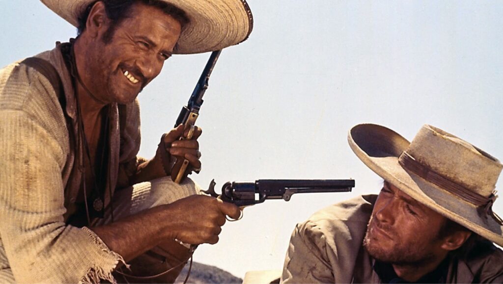 Clint Eastwood i The Good, the Bad and the Ugly (1966)