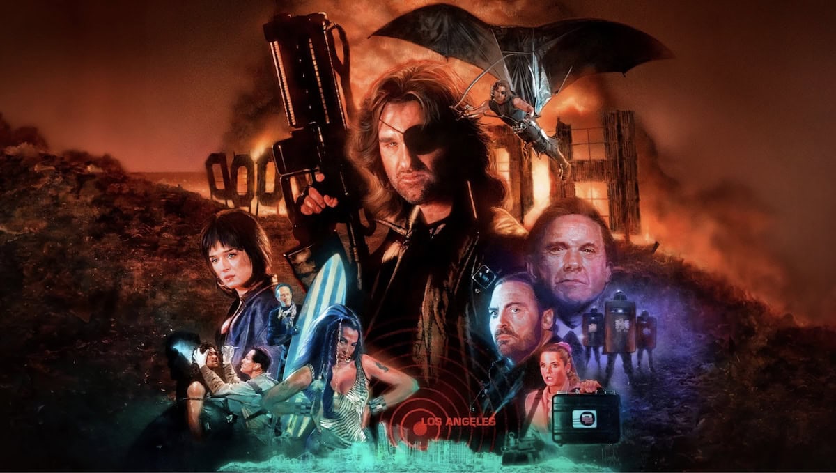 Ein poster av John Carpenters Escape From L.A. frå 1996