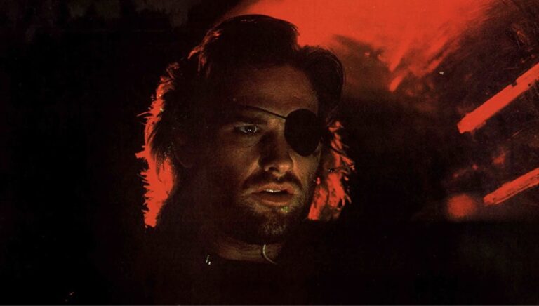 Kurt Russell som Snake Plissken i John Carpenter filmen Flukten fra New York (1981)