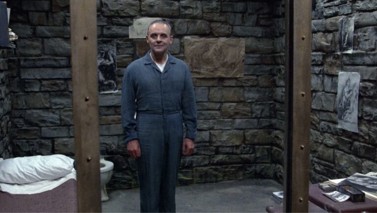 Anthony Hopkins i filmen Silence of the Lambs