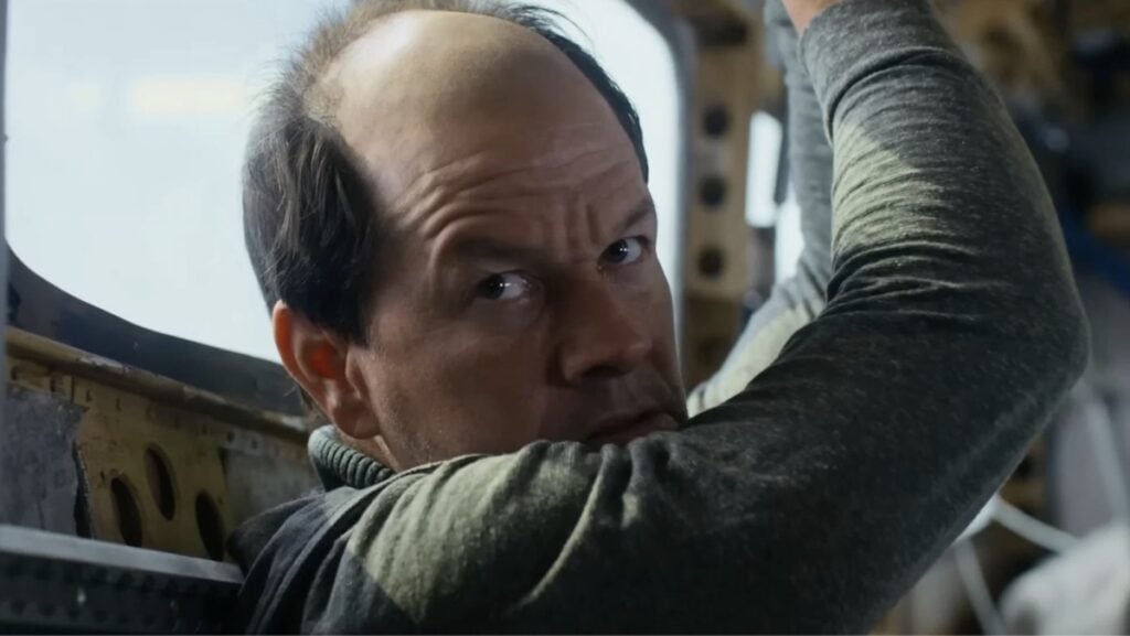 Mark Wahlberg i filmen Flight Risk frå 2025.