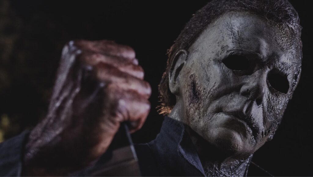 Michael Myers i slasherfilmen Halloween Kills (2021).
