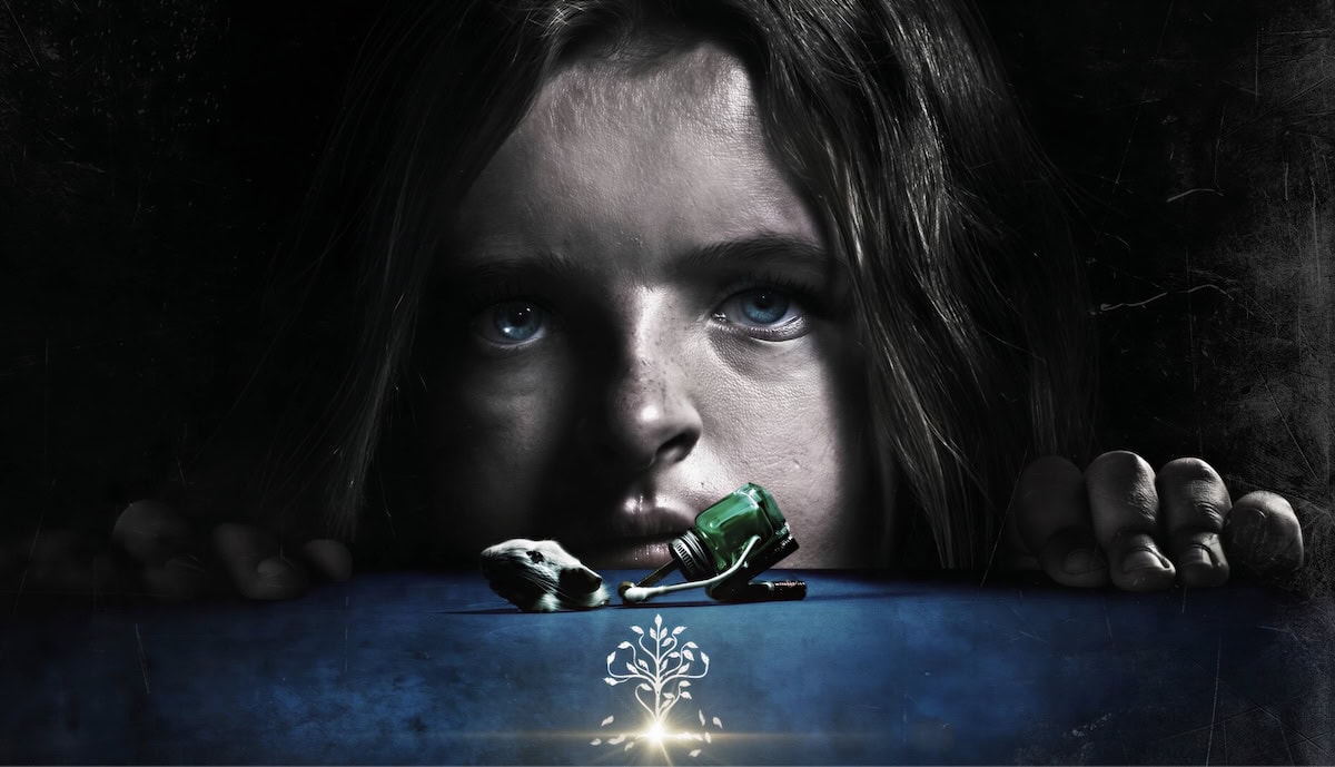 Ein poster av skrekkfilmen Hereditary av regissør Ari Aster frå 2018.