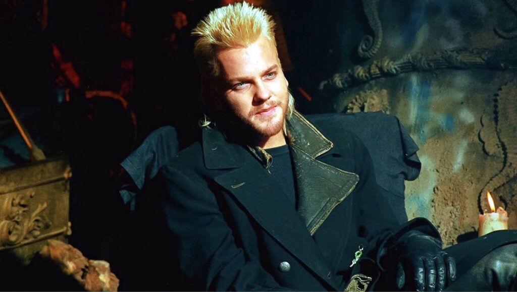Kiefer Sutherland  som David frå skrekkperla The Lost Boys.