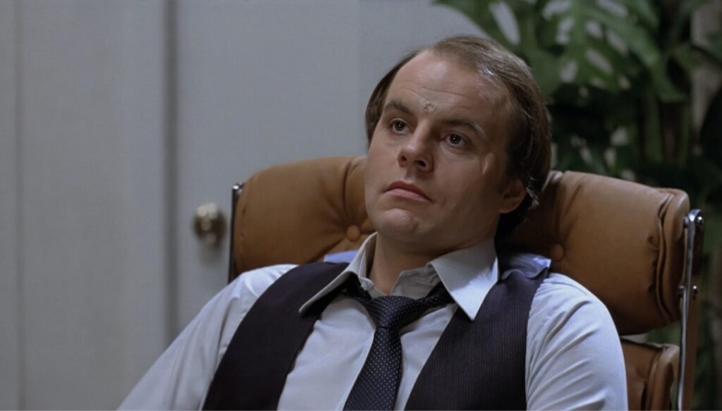 Michael Ironside som sjefsskurk i Cronenbergs Scanners.