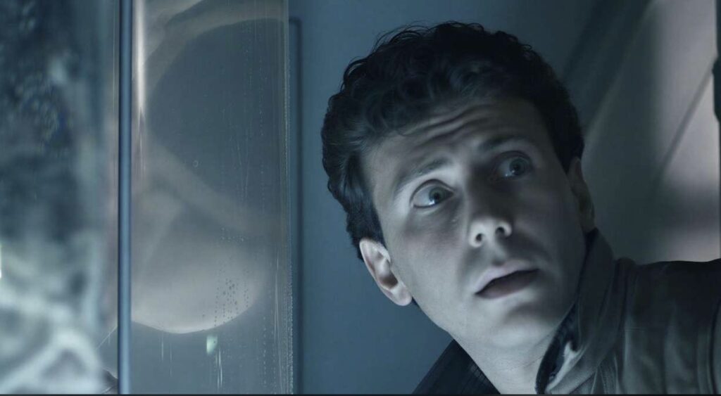 Paul Reiser som skurken Burke, i Aliens.