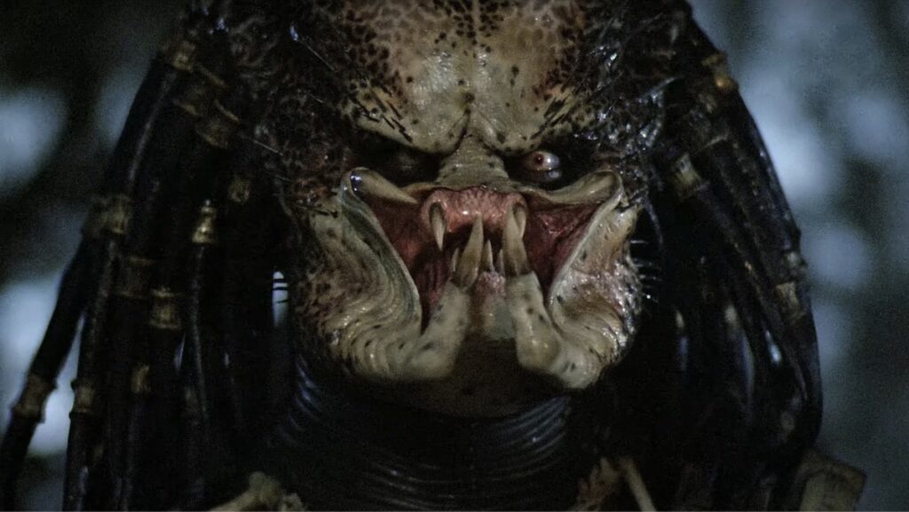 Monsteret Predator frå action-skrekkfilmen Predator (1987).