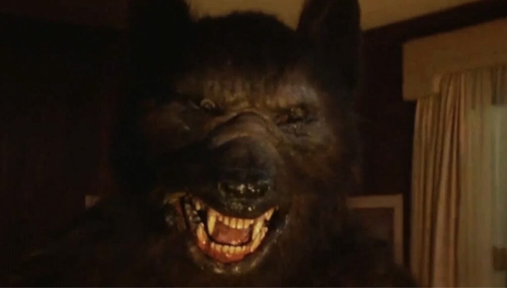 Varulven Lester i skrekkfilmen Silver Bullet (1986).
