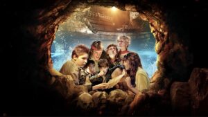 Ein poster av The Goonies (1986)