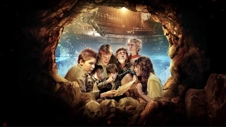 Ein poster av The Goonies (1986)